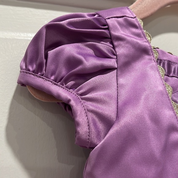 NWT Janie and Jack x Disney RAPUNZEL Purple Princess Dress Size 6-12 Months - Picture 4 of 16